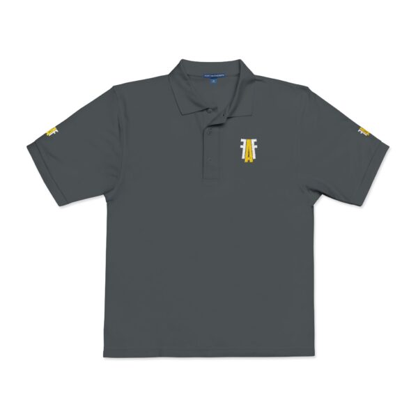 Fresh Air Flavor Embroidered Unisex Polo Shirt - Image 3