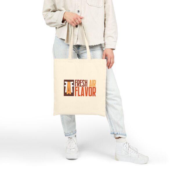 "Music is My Gift" - Cotton Canvas Tote Bag - Image 12