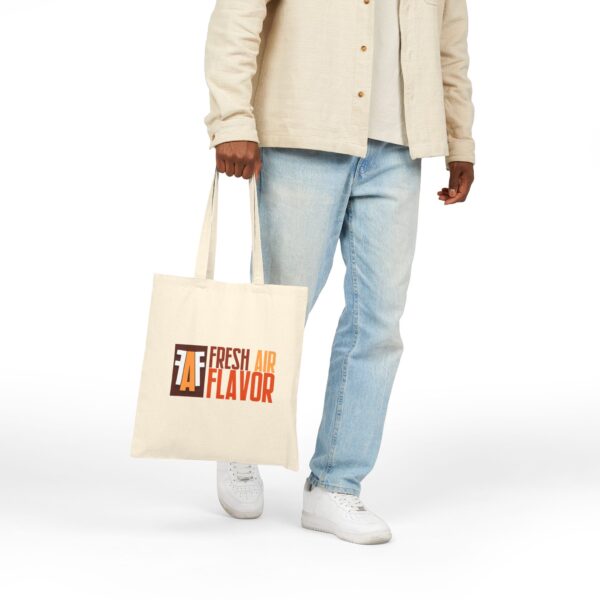 "Music is My Gift" - Cotton Canvas Tote Bag - Image 7