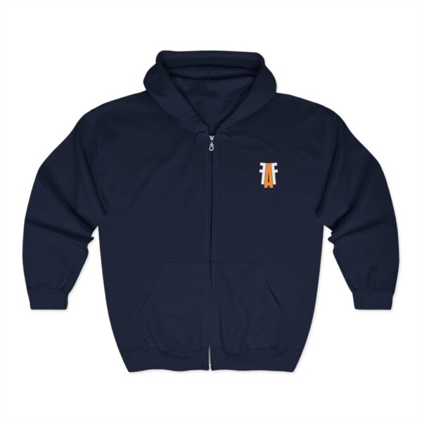Unisex Full Zip Hoodie - Fresh Air Flavor Design - Image 5