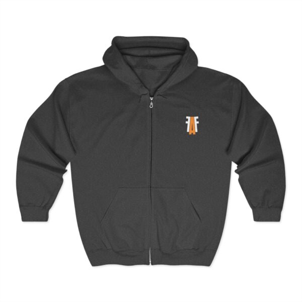 Unisex Full Zip Hoodie - Fresh Air Flavor Design - Image 7