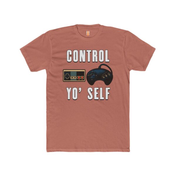 "Control Yo' Self" - Home Arcade Classics Unisex Tee - Image 7
