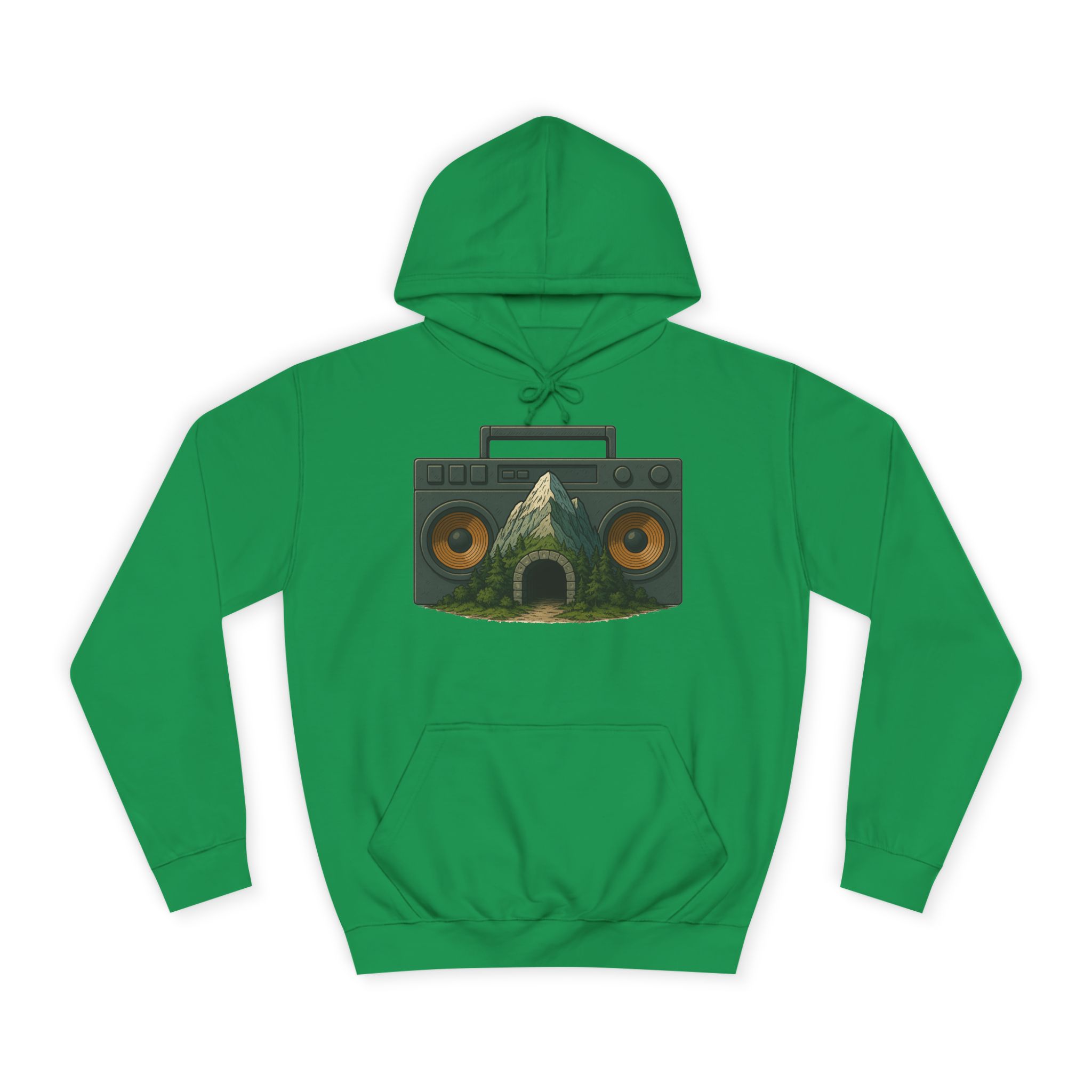 Boom Bap Mountain - Unisex College Hoodie